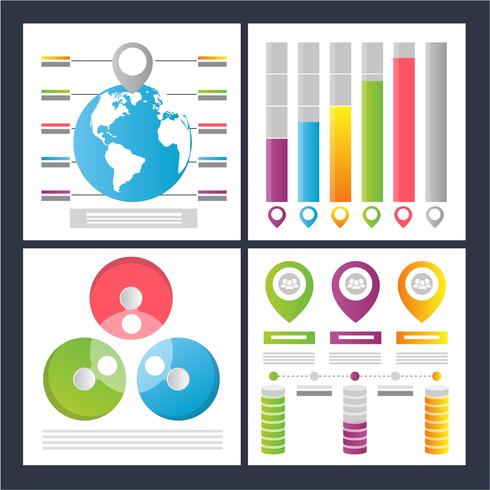 Vector infográfico ilustração