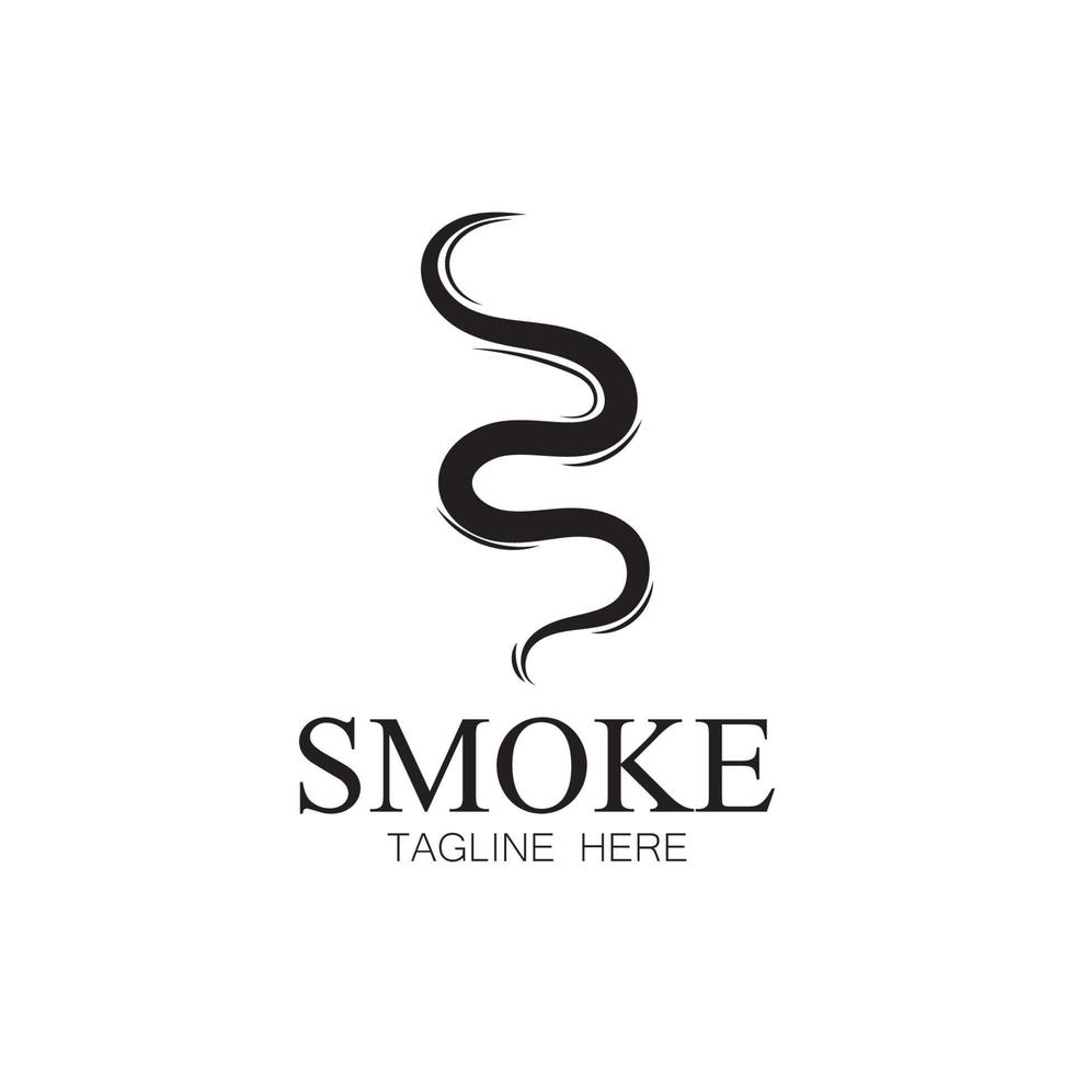 fumaça vapor ícone logotipo ilustração isolado no fundo branco aroma vaporizar ícones. cheira ícone de linha vetorial cheiro quente fedor ou cozinhar símbolos de vapor cheirando ou vapor vetor