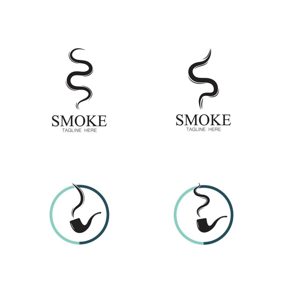 fumaça vapor ícone logotipo ilustração isolado no fundo branco aroma vaporizar ícones. cheira ícone de linha vetorial cheiro quente fedor ou cozinhar símbolos de vapor cheirando ou vapor vetor