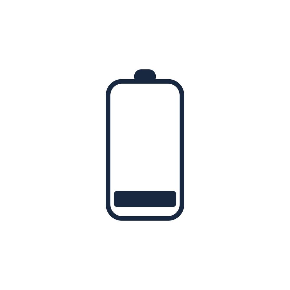 modelo de design de ilustração de vetor de ícone de logotipo de bateria de energia ícone de vetor de carregamento de bateria energia da bateria e logotipo de relâmpago de flash