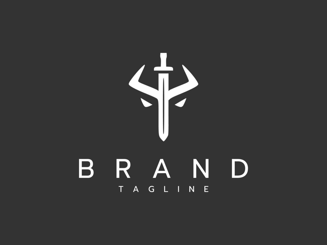 design de logotipo simples e luxuoso vetor