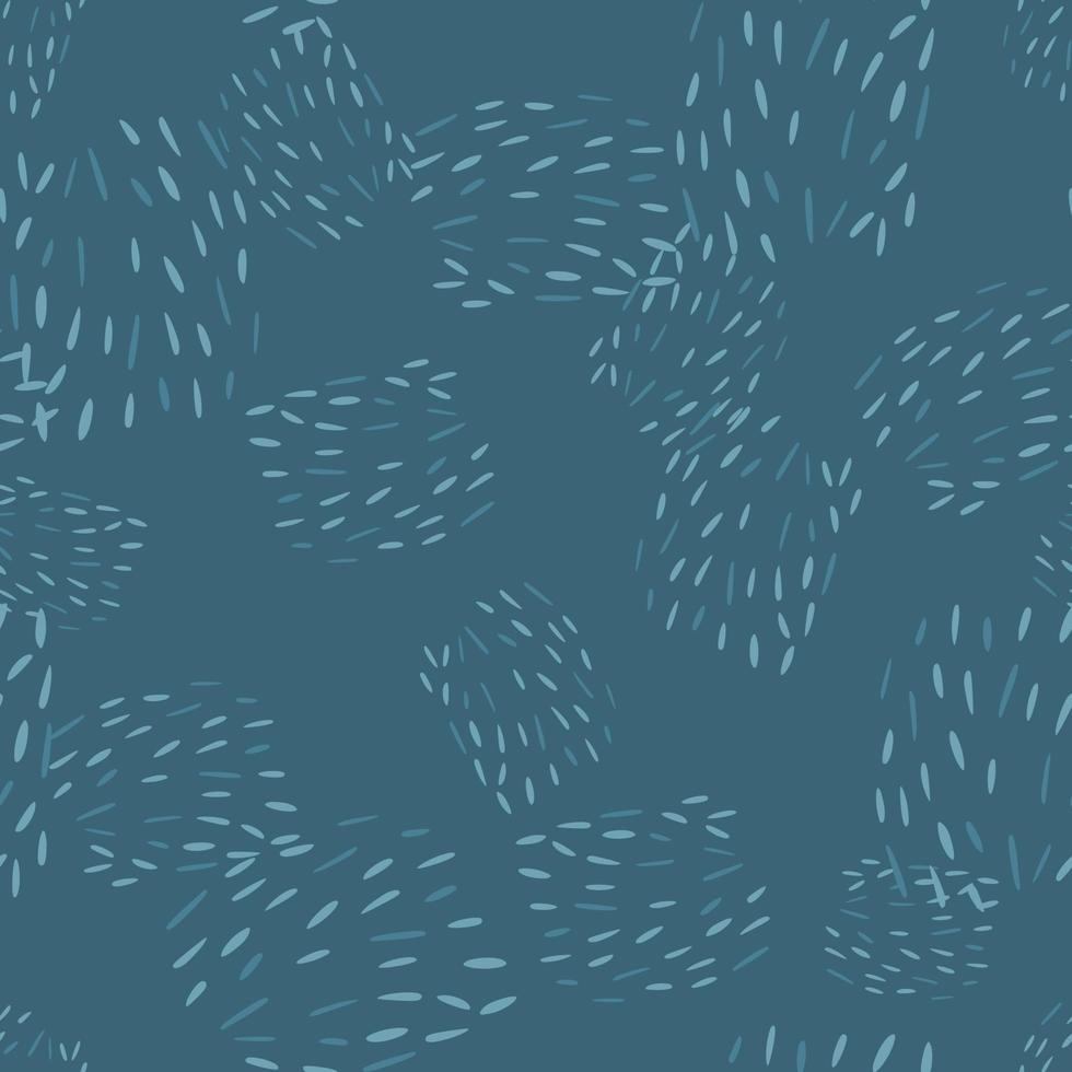 doodle traços sem costura padrão com mão desenhada. abstrato moderno. ilustração vetorial para têxteis. vetor
