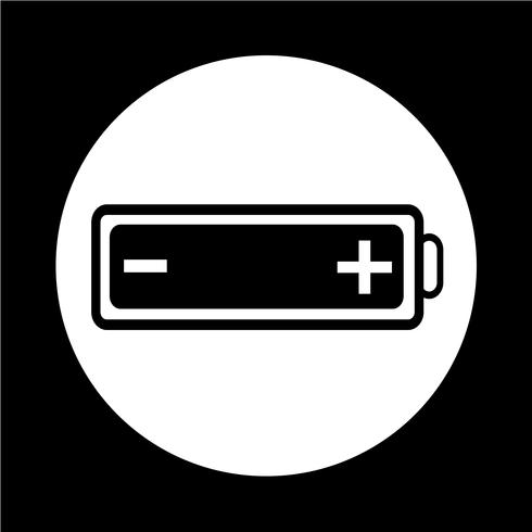 ícone da bateria vetor