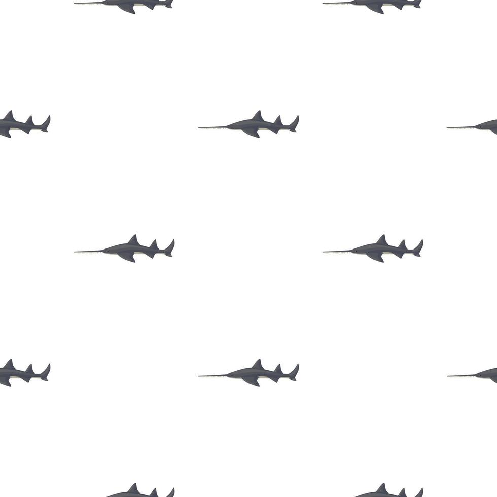 vi padrão sem emenda de tubarão em estilo escandinavo. fundo de animais marinhos. ilustração vetorial para têxteis engraçados de crianças. vetor