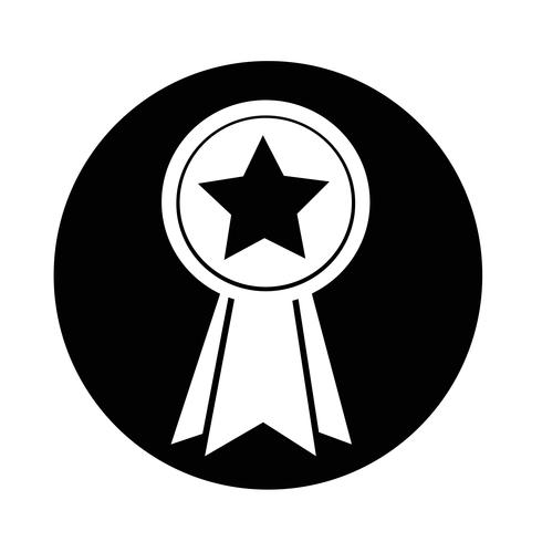 ícone de medalha vetor