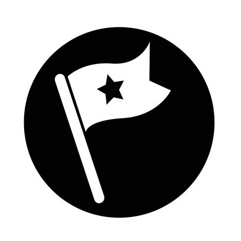 ícone de bandeira vetor