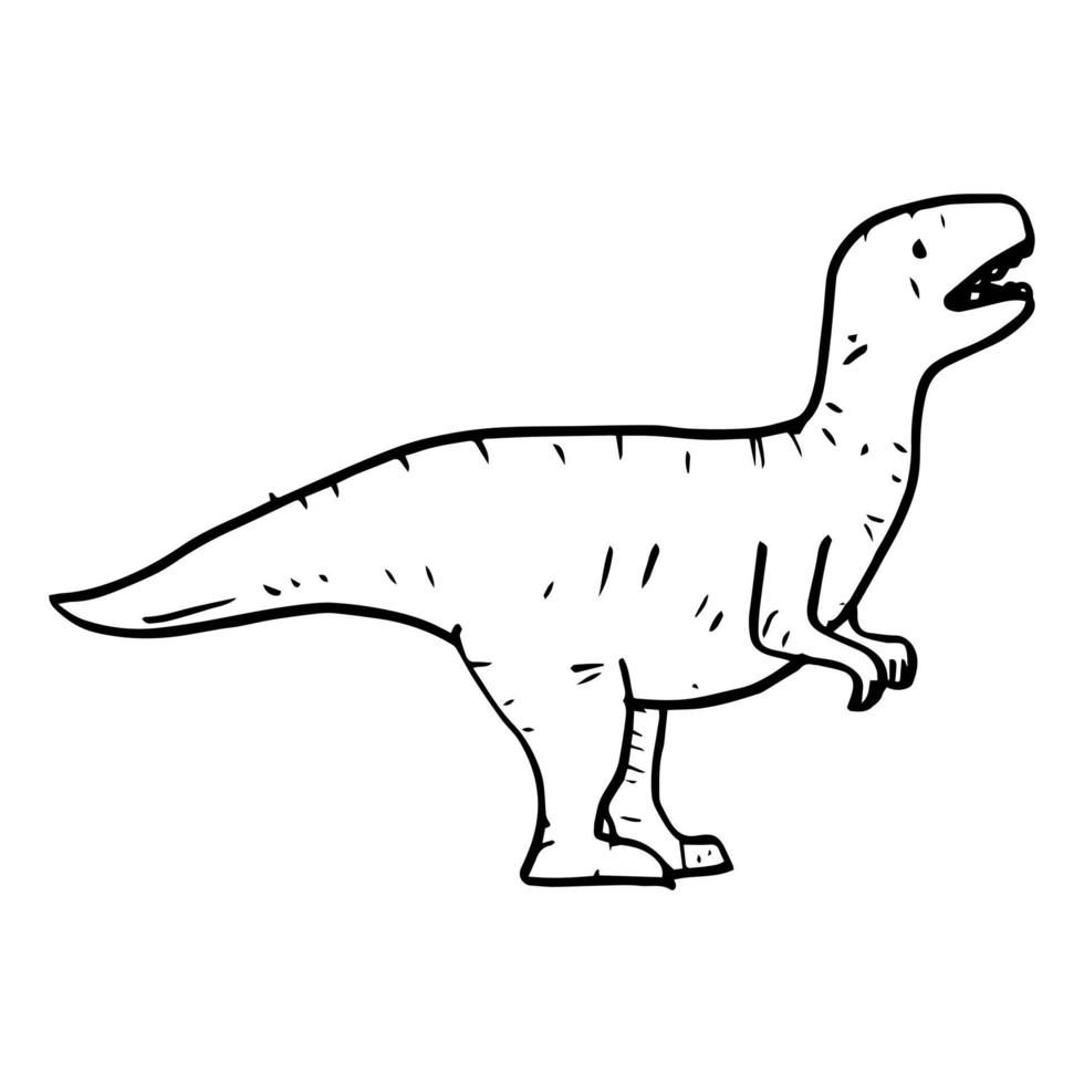 Baixar Vetor De Design De Camiseta T-rex De Desenho Animado