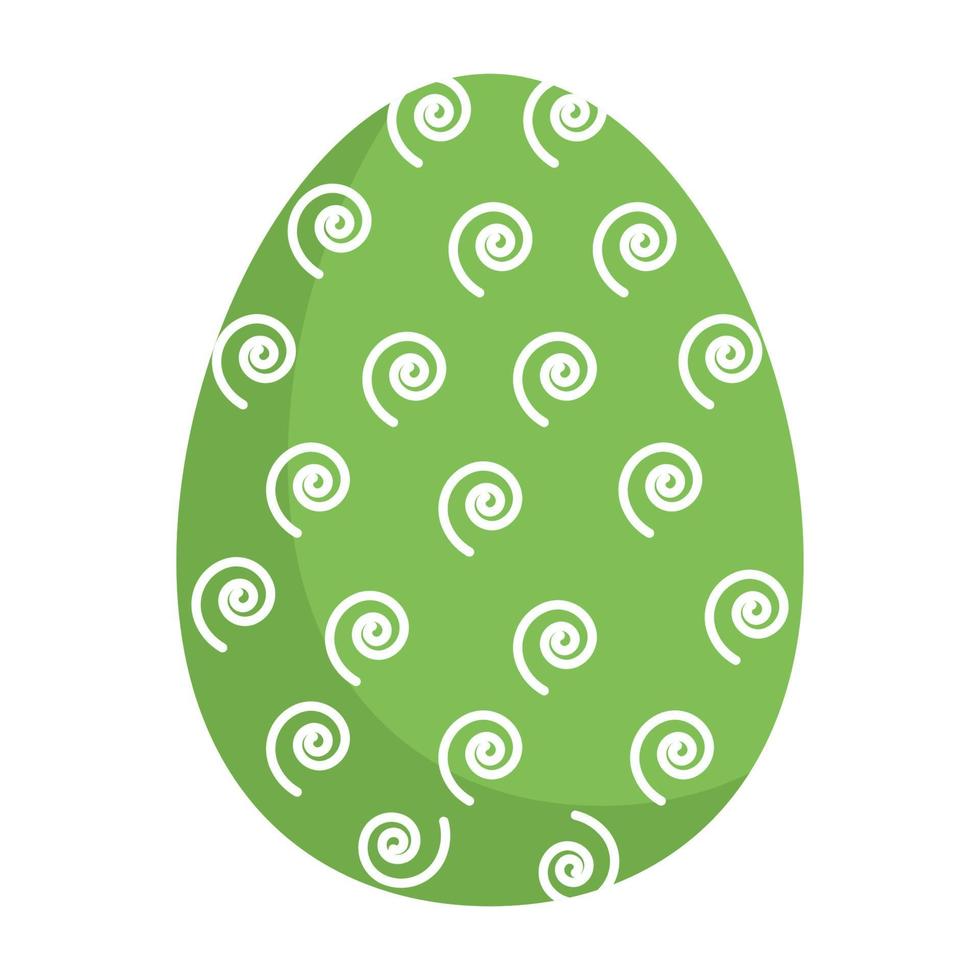 ícone de vetor de ovo de páscoa que pode facilmente modificar ou editar