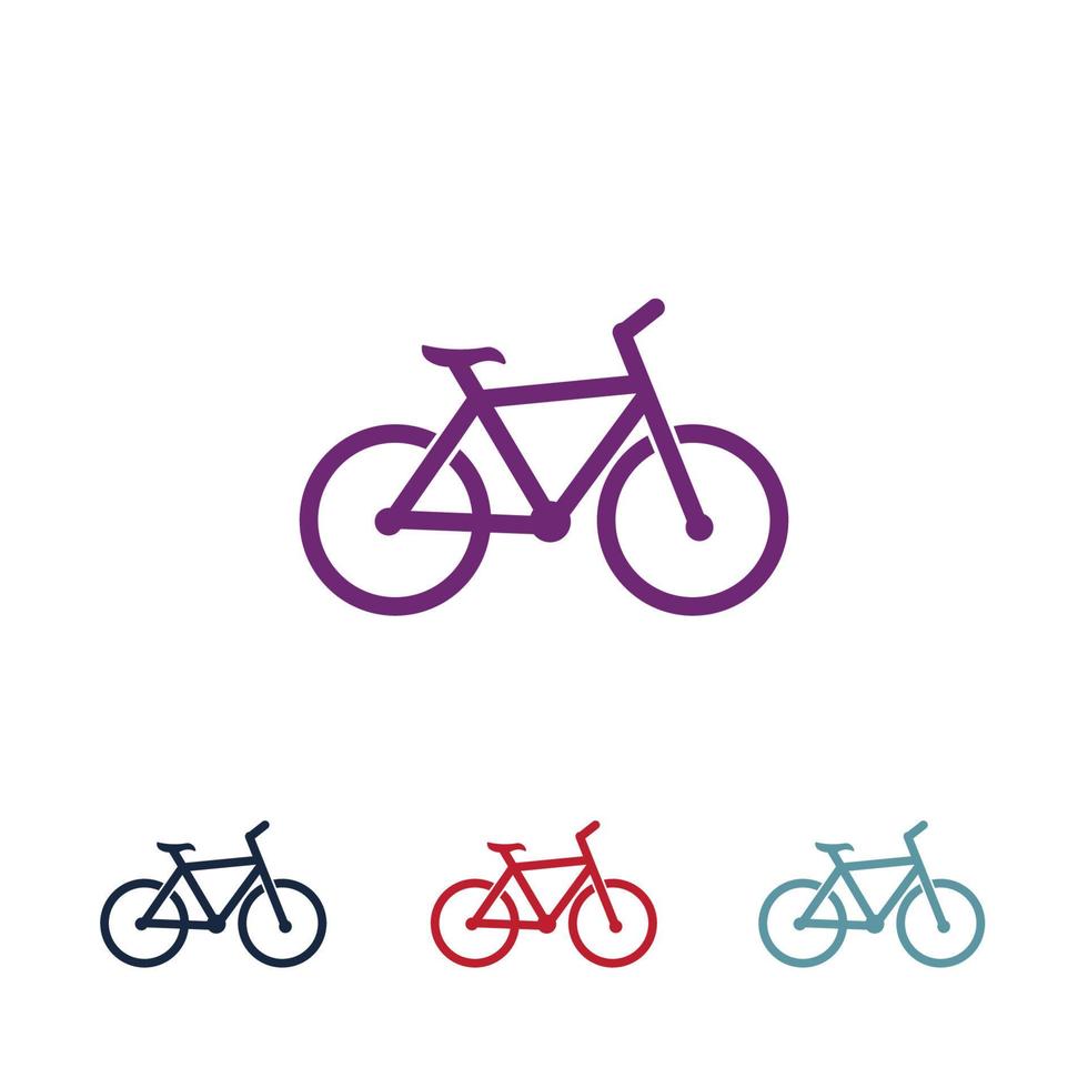 vetor de logotipo de bicicleta