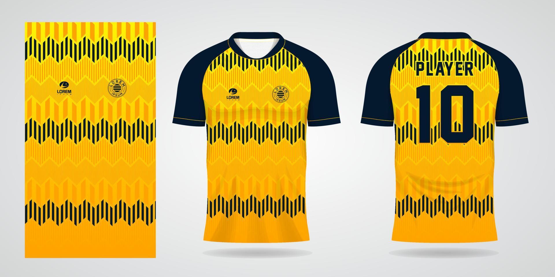 modelo de design de camisa esporte vetor