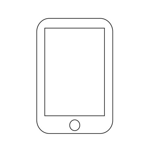 Smartphone icon Ilustração Vetorial vetor