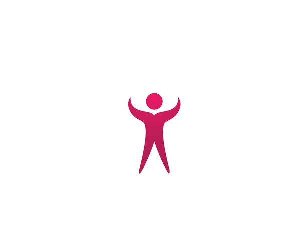 Adoção e assistência comunitária Logo template vector