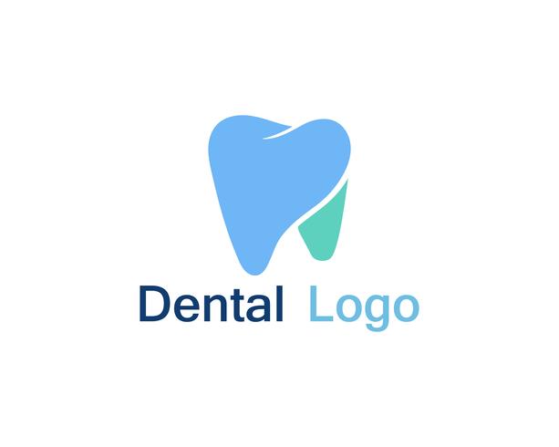 Logotipo e símbolo de atendimento odontológico vetor