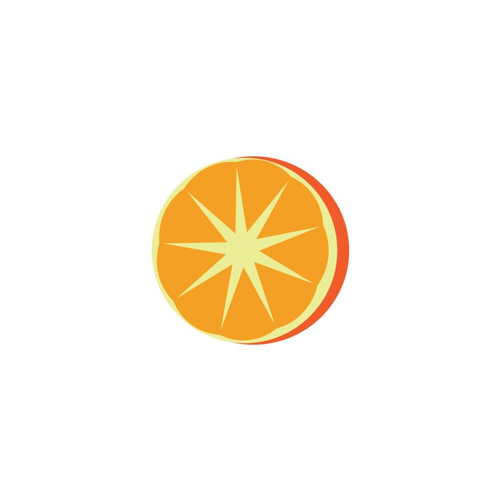 design de logotipo laranja vector ícone ilustração design