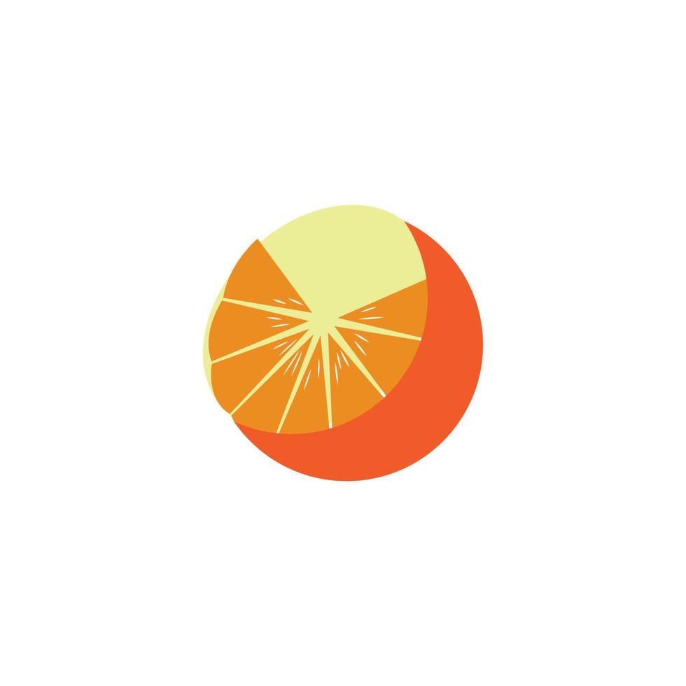 design de logotipo laranja vector ícone ilustração design