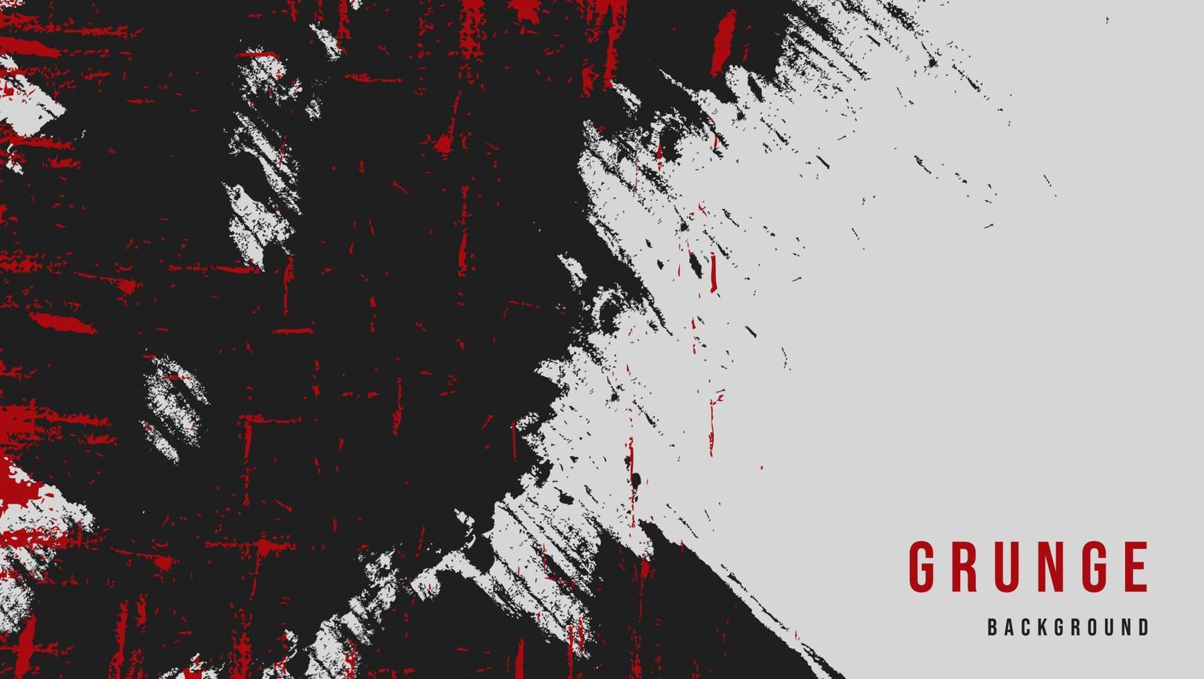 textura de desenho grunge de quadro de rascunho vermelho preto abstrato em fundo branco vetor
