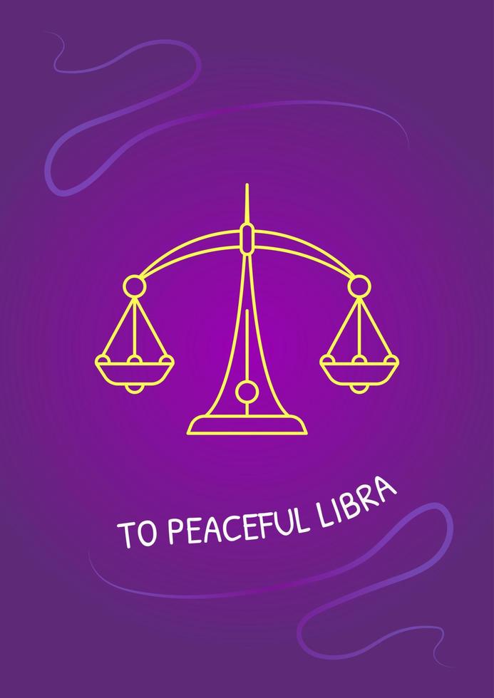 saudações ao cartão postal de libra pacífica com ícone de glifo linear. cartão com design decorativo vetorial. cartaz de estilo simples com ilustração criativa lineart. panfleto com desejo de férias vetor