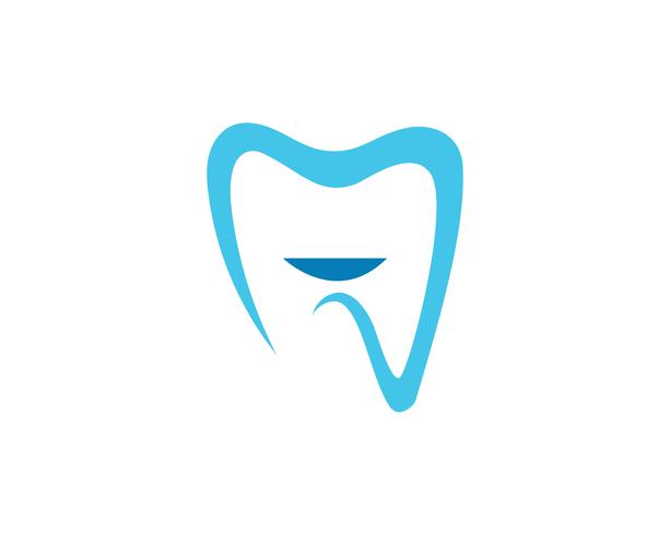 Logo dental modelo ilustração vetorial vetor