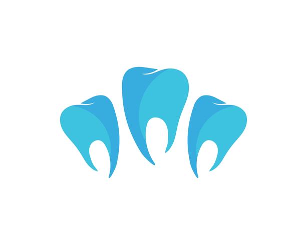 Logo dental modelo ilustração vetorial vetor