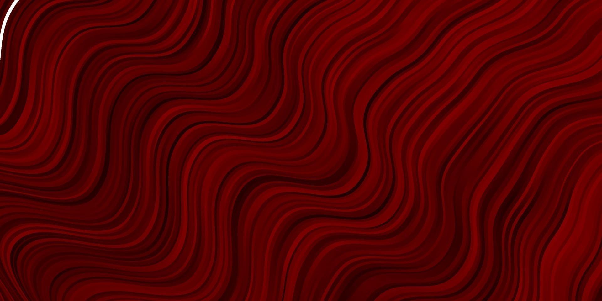 pano de fundo vector vermelho escuro com linhas dobradas.