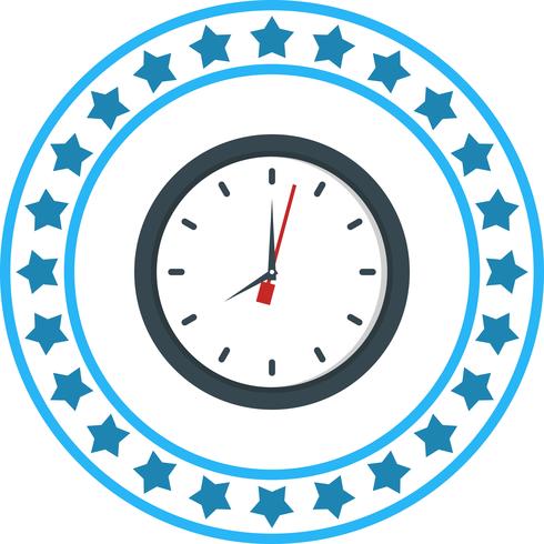 Ícone de relógio de vetor
