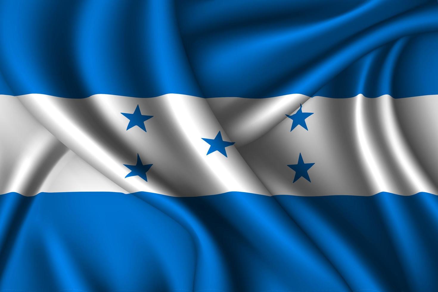 bandeira nacional de seda. modelo para o seu design vetor