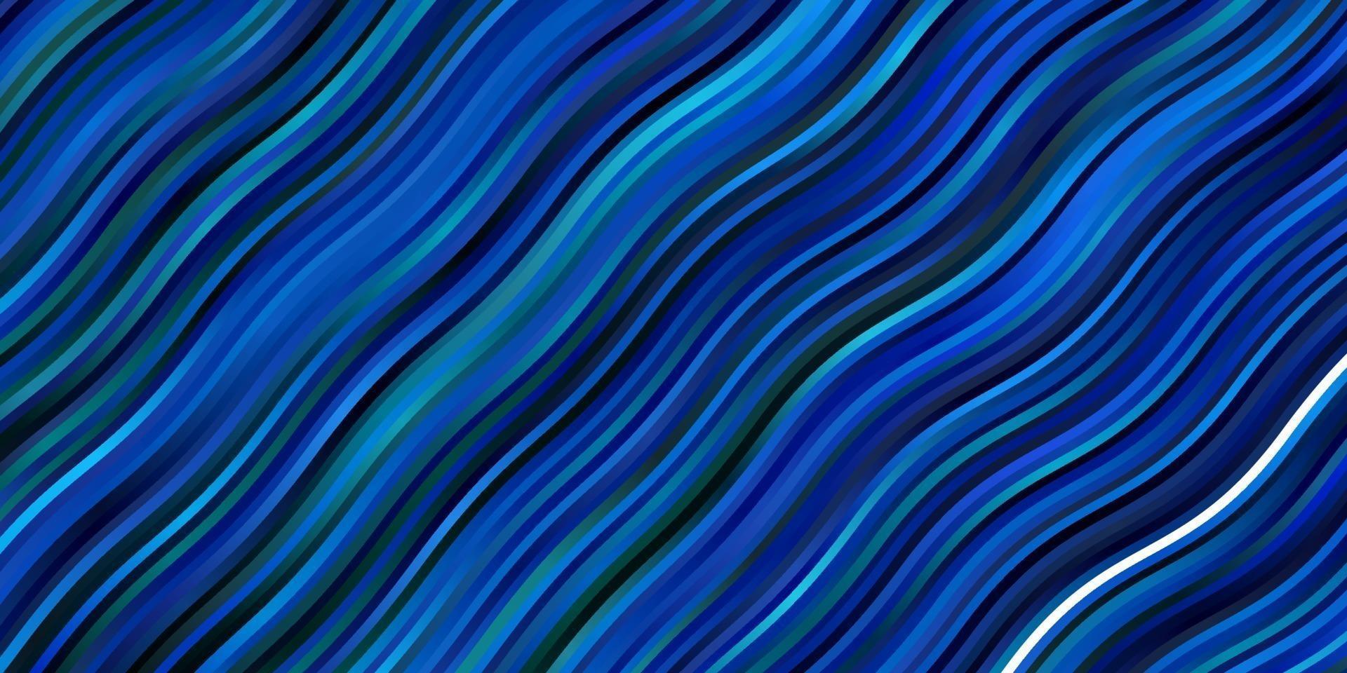 pano de fundo vector azul e verde claro com curvas.