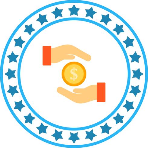 Vector Money ícone de poupança