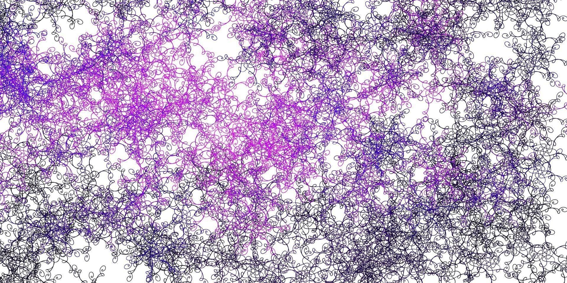 pano de fundo vector roxo claro com linhas dobradas.