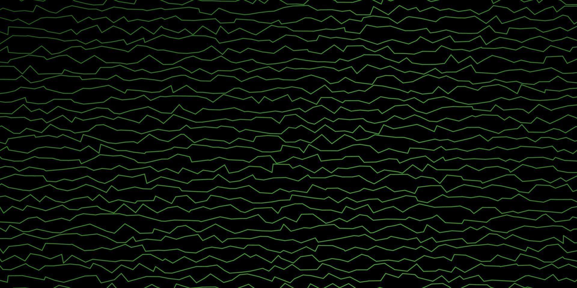 layout de vetor verde escuro com arco circular.