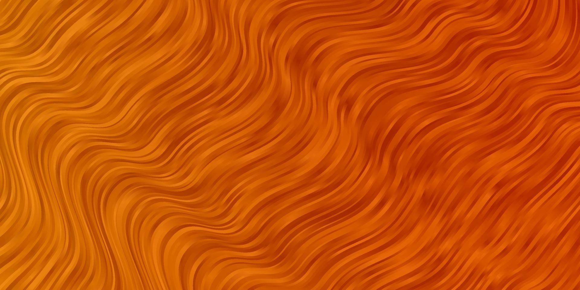 fundo laranja claro do vetor com curvas.