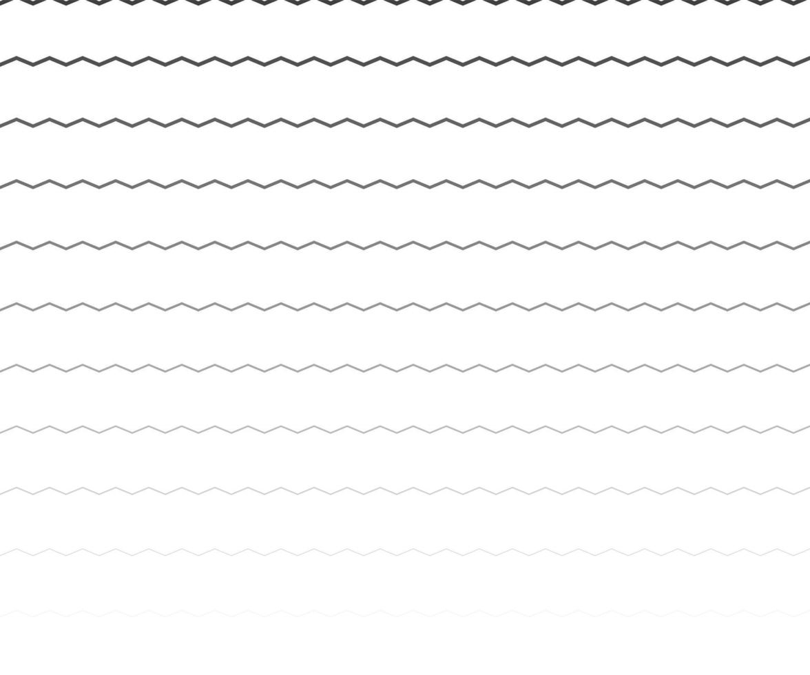 padrão de linhas em ziguezague. fundo da onda vetor