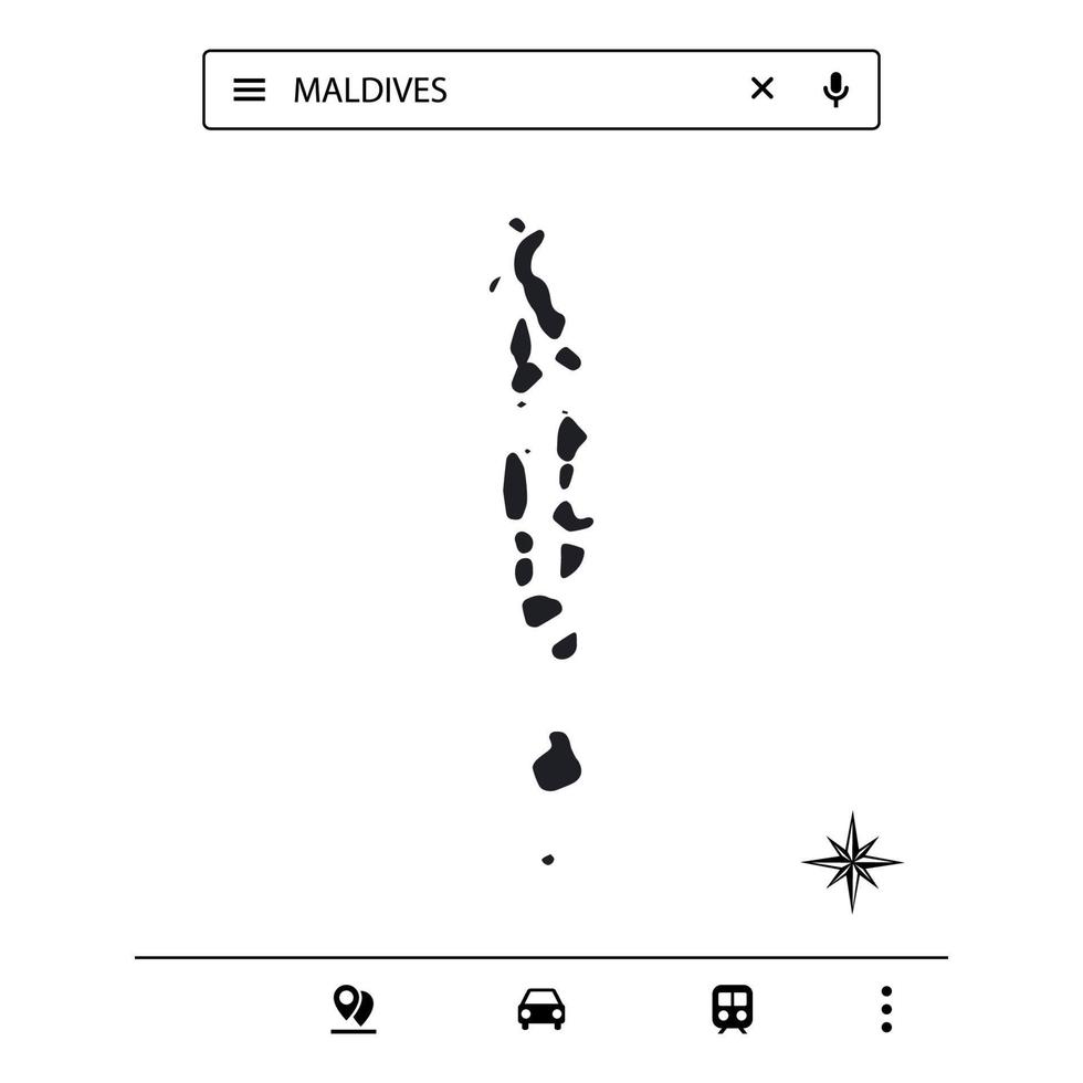 ícone mapa da ásia de vetor isolado eps10