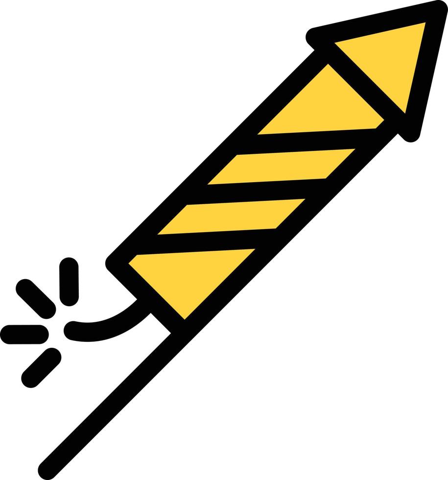ilustração vetorial de foguete em um fundo. símbolos de qualidade premium. ícones vetoriais para conceito ou design gráfico. vetor