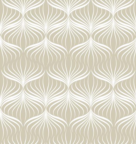 Abstract seamless pattern Ornamento de linha geométrica oriental floral vetor