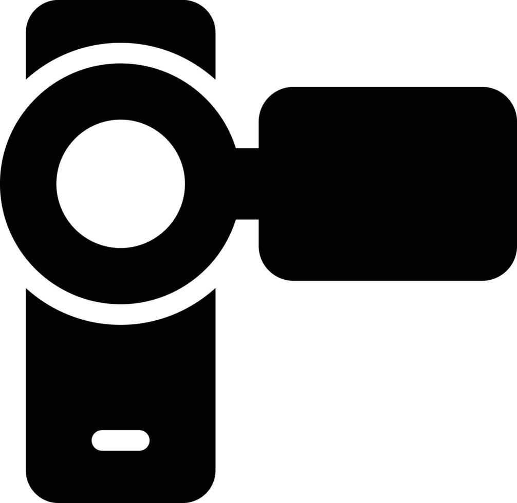 ilustração vetorial de câmera em um fundo. símbolos de qualidade premium. ícones vetoriais para conceito ou design gráfico. vetor