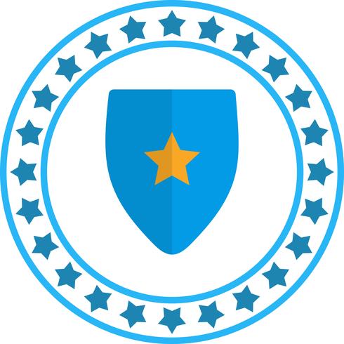 Ícone de escudo de vetor