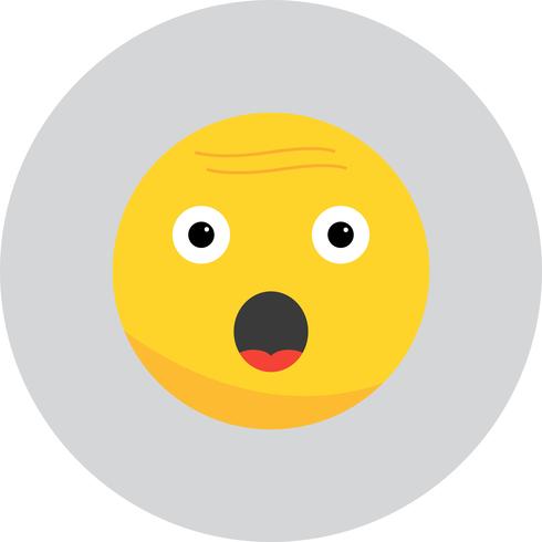 Vector Surprise Emoji Icon