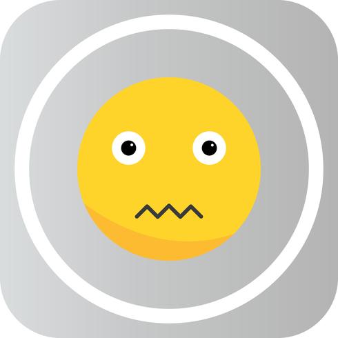 Vector silencioso ícone Emoji