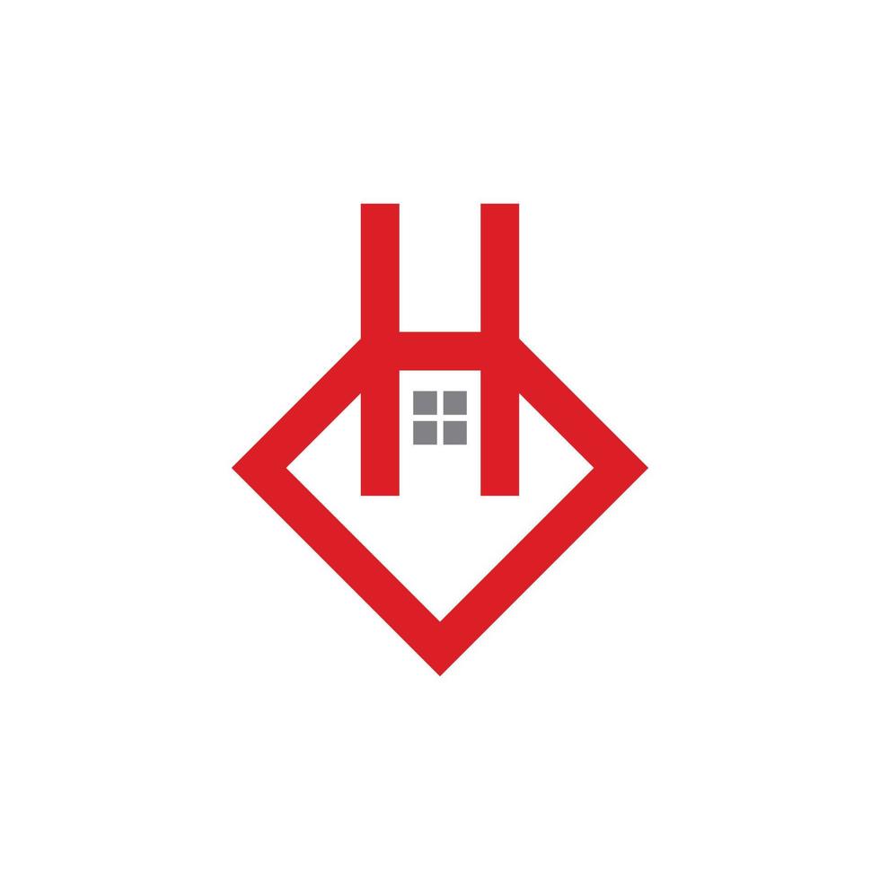 logotipo imobiliário moderno vetor