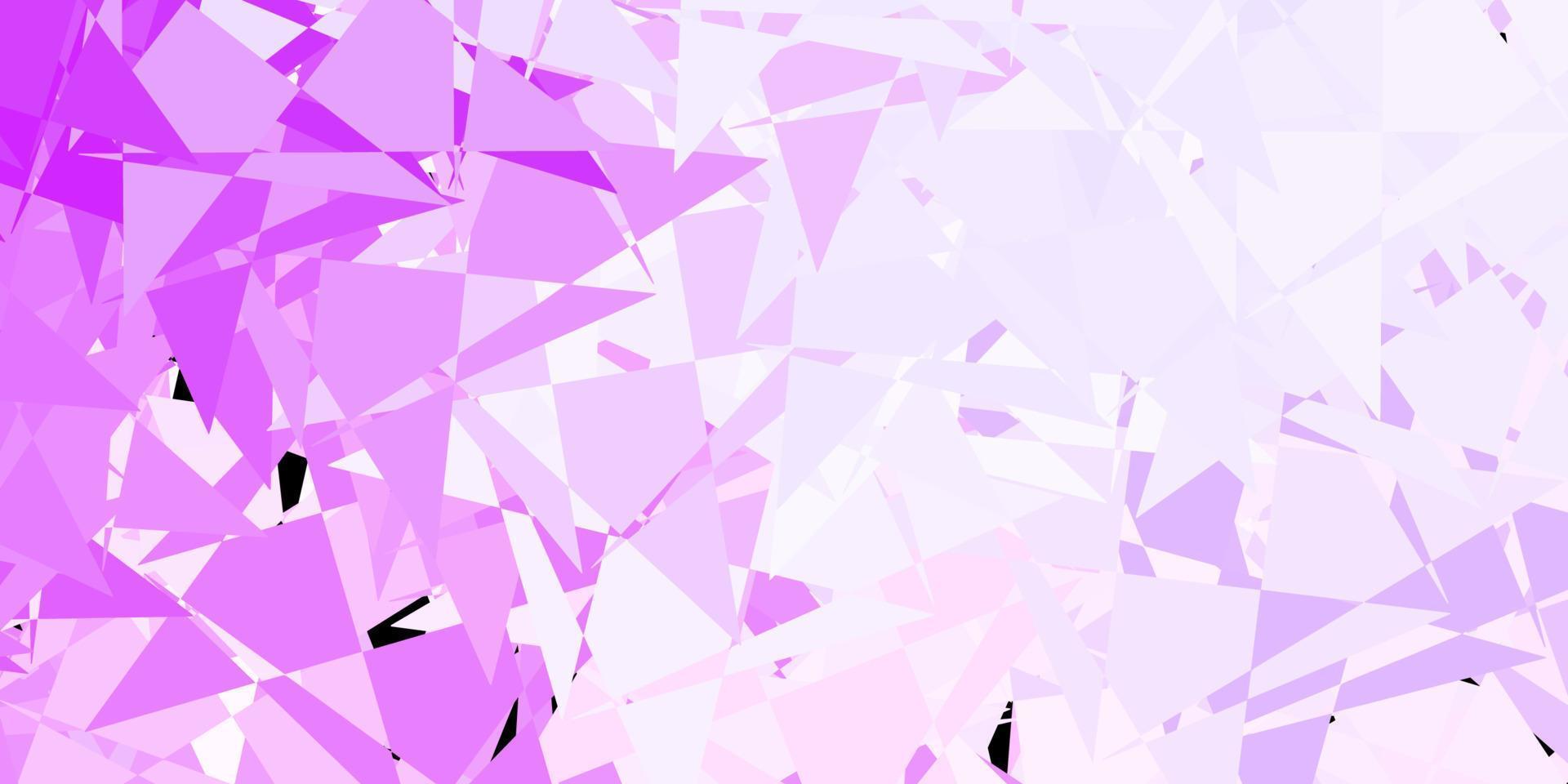 fundo vector roxo claro com formas poligonais.