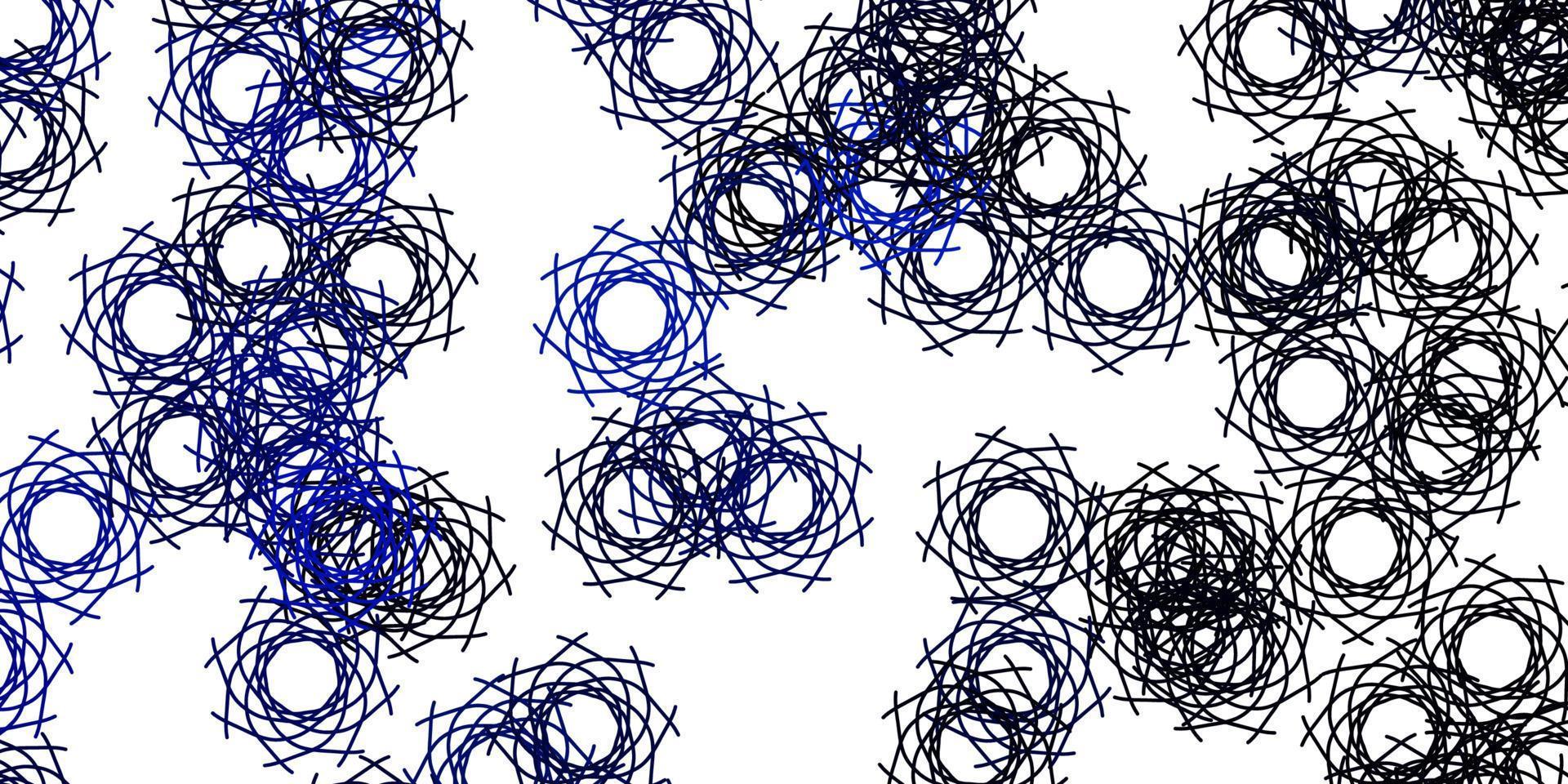 padrão de vetor azul claro com formas abstratas.