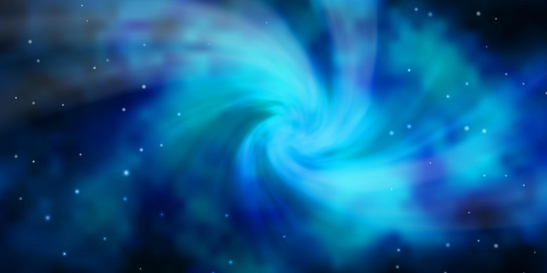 fundo vector azul escuro com estrelas pequenas e grandes.