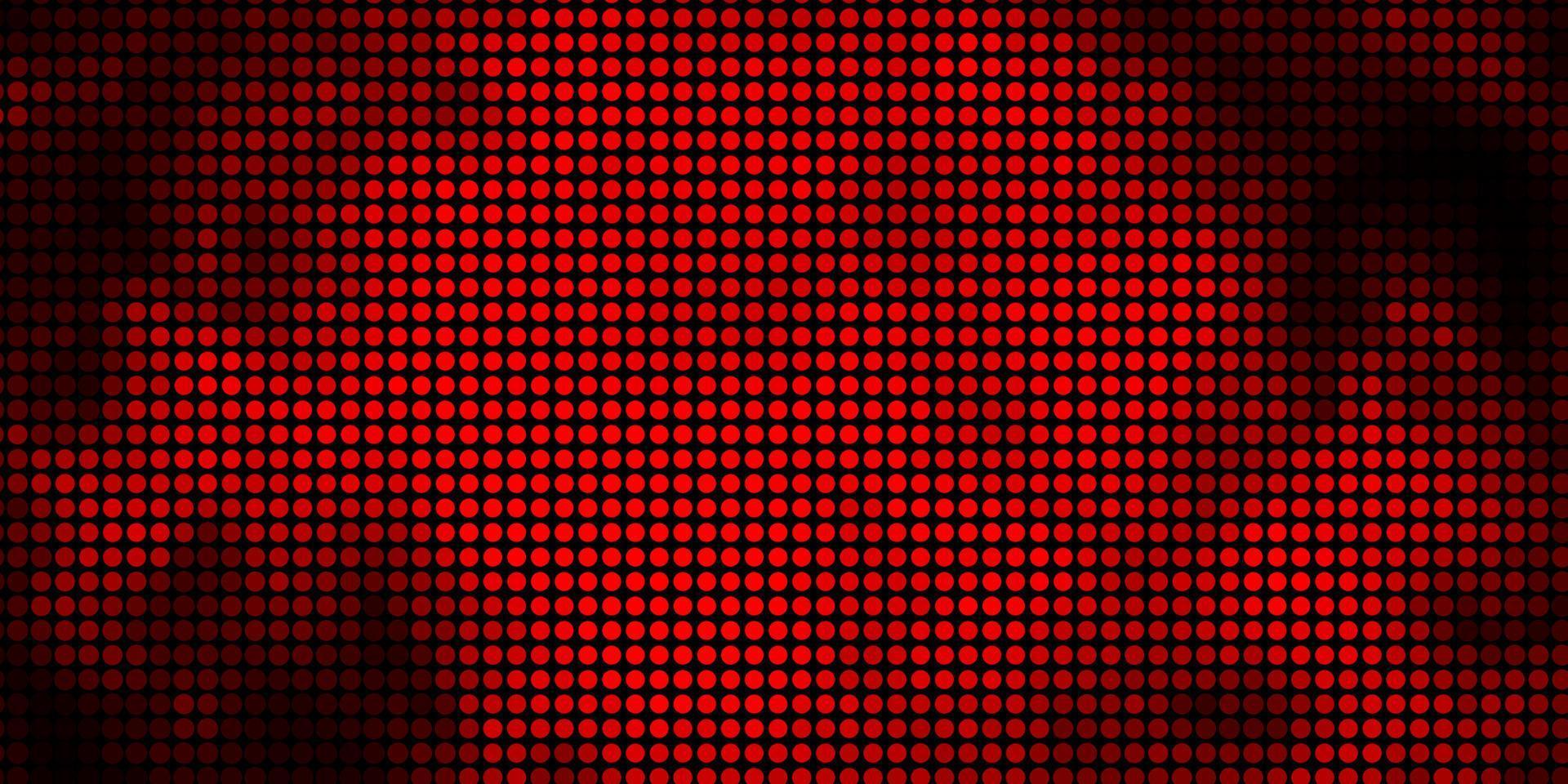 fundo vector vermelho escuro com bolhas.