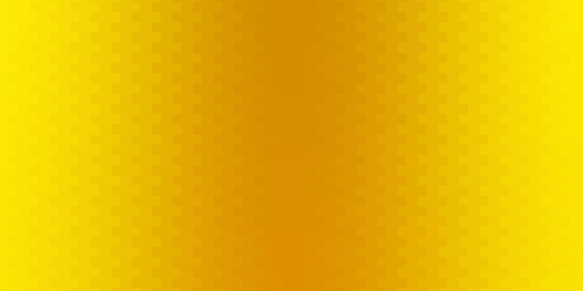 textura vector amarelo escuro em estilo retangular.