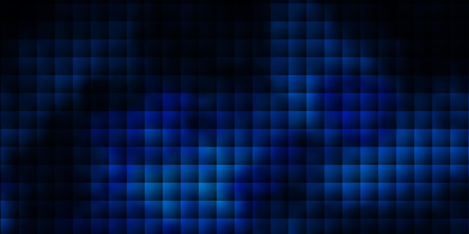 layout de vetor de azul escuro com linhas, retângulos.