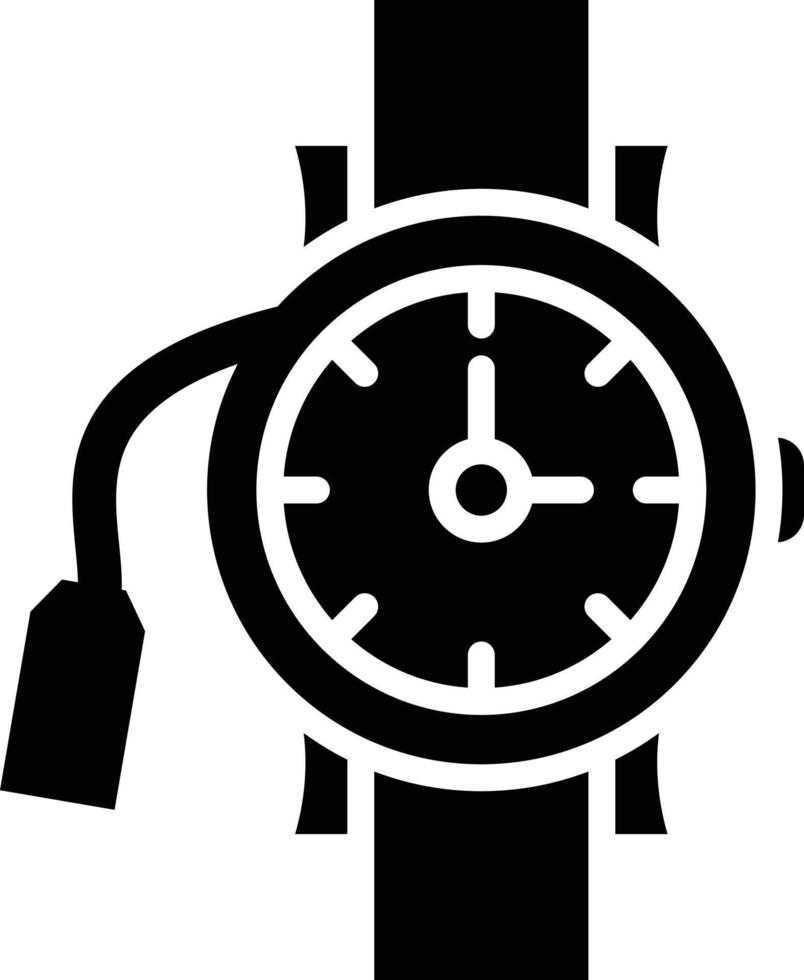 estilo de ícone de venda de relógio de pulso vetor