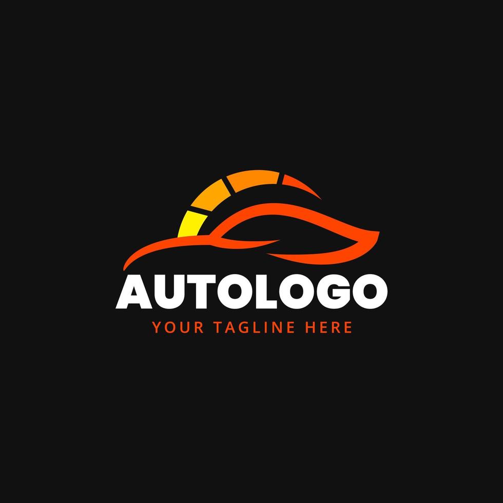 vetor de design de logotipo de carro automotivo