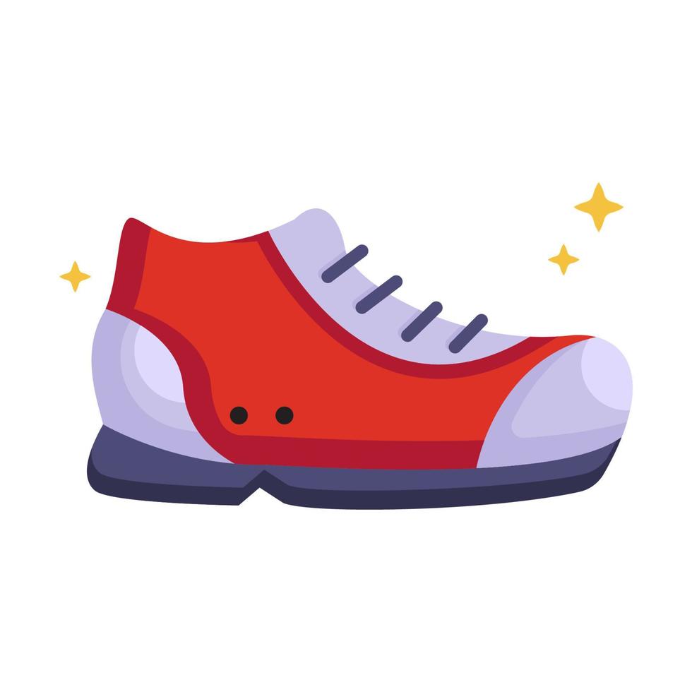 ilustração de sapatos vermelhos vetor