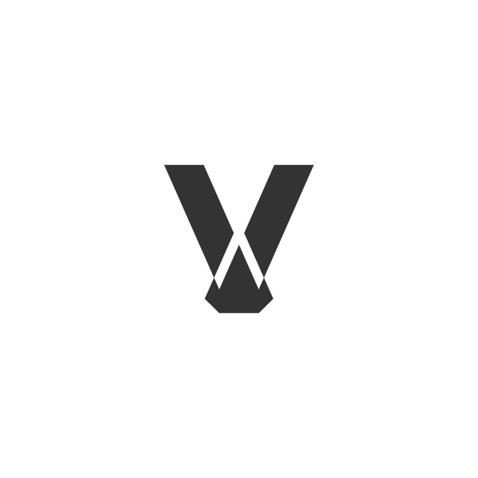 v design gráfico de logotipo de consultoria financeira e de negócios. vetor